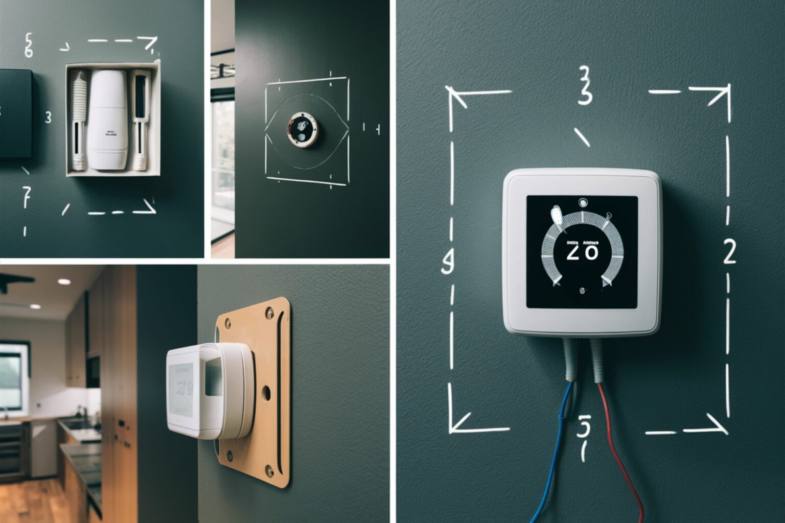 Termostato Riscaldamento A Pavimento Elettronico Superficie